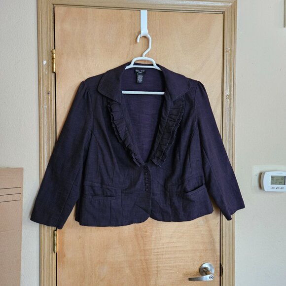 DFA New York Blazer 1X Woman Purple - Picture 4 of 7